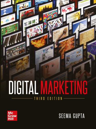 Book cover number 1 for Digital Marketing written by Seema Gupta published by McGraw Hill Education Private Limited
