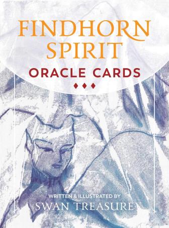 Book cover number 1 for Findhorn Spirit Oracle Cards written by Swan Treasure published by Findhorn Press