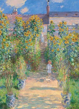 Book cover number 1 for Artist's Garden At Vetheuil Notebook written by Claude Monet published by Dover Publications Inc