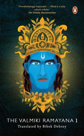 Book cover number 1 for The Valmiki Ramayana 1 written by Bibek Debroy published by Penguin Books