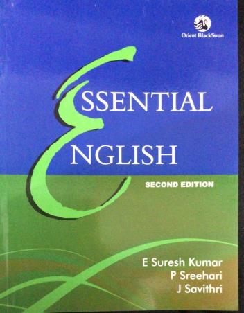 Book cover number 1 for Essential English written by Suresh Kumar published by Orient BlackSwan