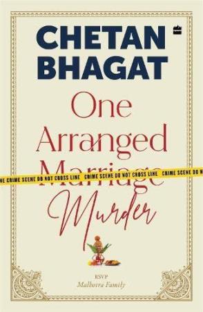Book cover number 1 for One Arranged Murder written by Chetan Bhagat published by Harper Collins Publishers