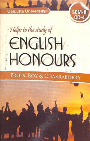 Book cover number 1 for Helps To The Study Of English Honours Sem 2 CC-4 written by NA published by Joydurga Library Pvt. Ltd.