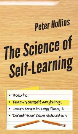 Book cover number 1 for The Science Of Self-Learning written by Peter Hollins published by Wisdom Tree