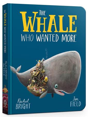 Book cover number 1 for The Whale Who Wanted More written by Rachel Bright published by Orchard Books
