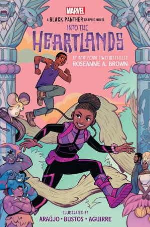 Book cover number 1 for Into The Heartlands written by Roseanne A. Brown published by Scholastic