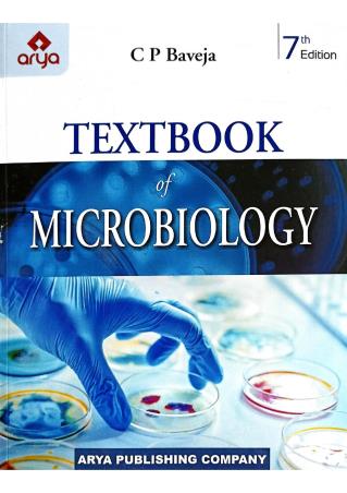 Book cover number 1 for Textbook Of Microbiology written by C. P. Baveja published by Arya Publishing Company