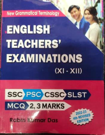Book cover number 1 for New Grammatical Terminology English Teachers' Examination (11-12) 2022-23 written by Rabin Kumar Das published by Rabin Kumar Das