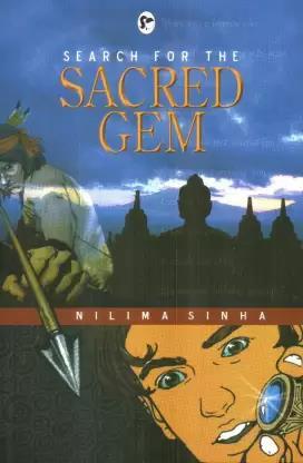 Book cover number 1 for Search For The Sacred Gem written by Nilima Sinha published by Ponytale Books