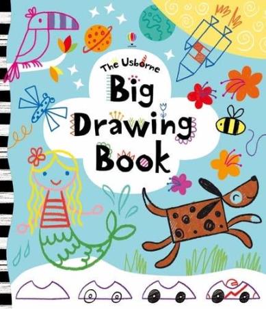 Book cover number 1 for The Usborne Big Drawing Book written by Fiona Watt published by Usborne