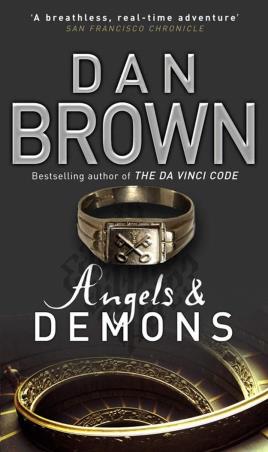Book cover number 1 for Angels & Demons written by Dan Brown published by Corgi Books