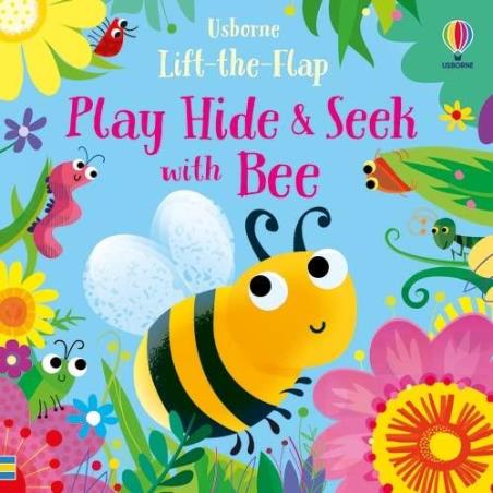Book cover number 1 for Lift-The-Flap : Play Hide & Seek With Bee written by Sam Taplin published by Usborne