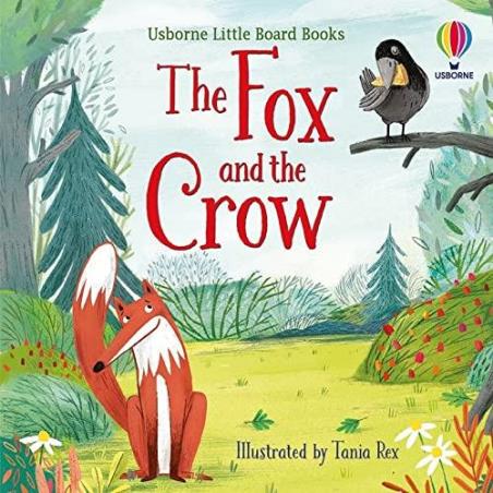 Book cover number 1 for The Fox And The Crow written by Lesley Sims published by Usborne