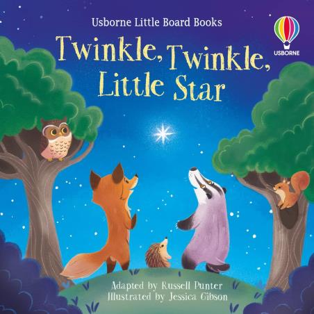 Book cover number 1 for Twinkle, Twinkle, Little Star (Little Board Books) written by Russell Punter published by Usborne