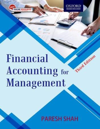 Book cover number 1 for Financial Accounting For Management written by Paresh Shah published by Oxford University Press