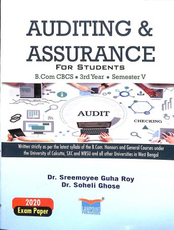 Book cover number 1 for Auditing & Assurance For Students written by Soheli Ghose, Sreemoyee Guha Roy published by Lawpoint
