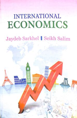 Book cover number 1 for International Economics written by Jaydeb Sarkhel, Seikh Salim published by Book Syndicate Pvt. Ltd.
