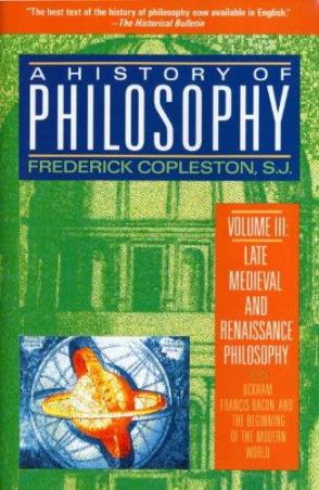 Book cover number 1 for A History Of Philosophy Volume 3 written by Frederick Copleston published by Doubleday