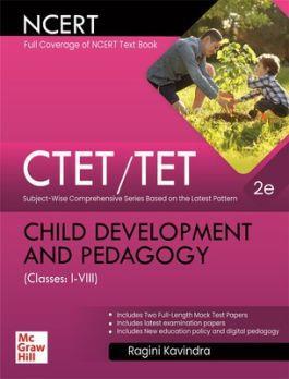 Book cover number 1 for CTET /TET Child Development And Pedagogy ( For Classes 1-8 ) written by Ragini Kavindra published by McGraw Hill Education Private Limited