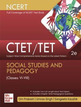 Book cover number 1 for CTET /TET Social Studies And Pedagogy Class 6-8 written by Om Prakash, Sangeeta Kaushik, Umtao Singh published by McGraw Hill Education Private Limited