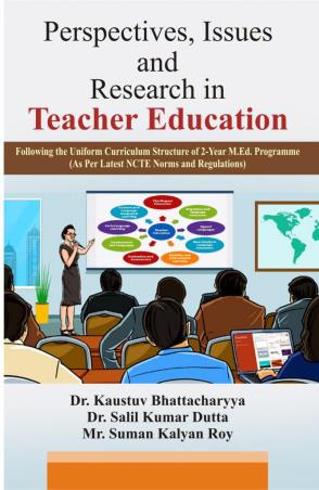 Book cover number 1 for Perspectives, Issues And Research In Teacher Education written by Salil Kumar Dutta, Kaustuv Bhattacharyya published by Pustak Mahal