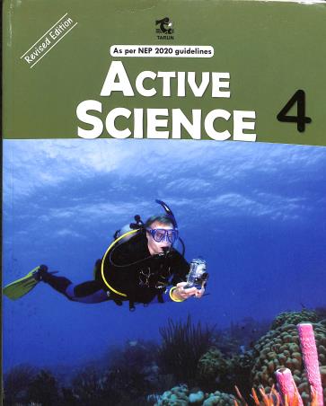 Book cover number 1 for Active Science 4 written by Kanchan Upreti published by Tarun Publications