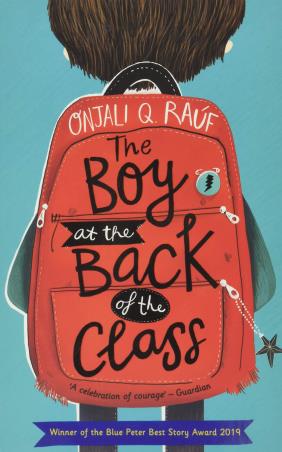 Book cover number 1 for The Boy At The Back Of The Class written by Onjali Q. Rauf published by Delacorte Press