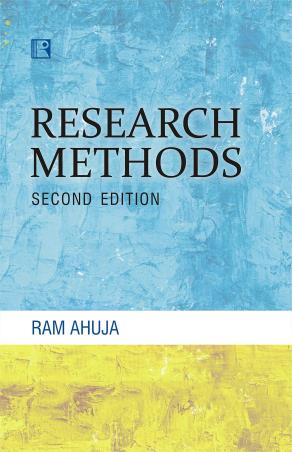Book cover number 1 for Research Methods written by Ram Ahuja published by Rawat Publications