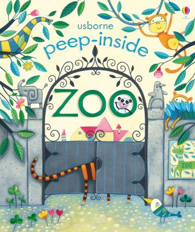 Book cover number 1 for Peep - Inside Zoo written by Anna Milbourne published by Usborne
