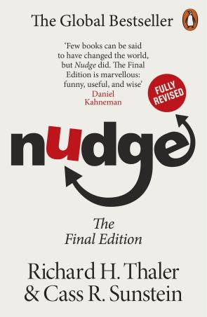 Book cover number 1 for Nudge written by Richard H. Thaler, Cass.R. Sunstein published by Penguin Books