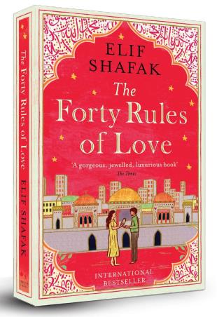 Book cover number 1 for The Forty Rules Of Love written by Elif Shafak published by Viking