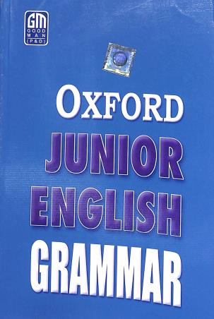 Book cover number 1 for Oxford Junior English Grammar written by R. K. Sinha published by Good Man (P & D)