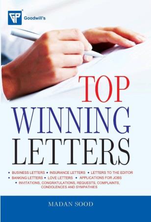 Book cover number 1 for Top Winning Letters written by Madan Sood published by Goodwill Publishing House