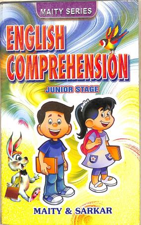 Book cover number 1 for English Comprehension Junior Stage (Maity Series) written by Sarkar, Maity published by Maity Book House