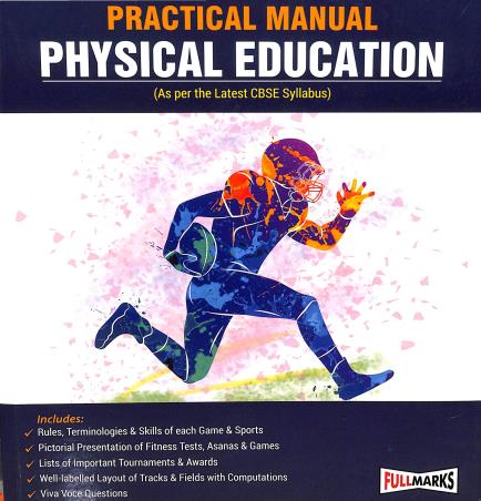 Book cover number 1 for Practical Manual Physical Education CBSE Class 12 written by D. S. Yadav published by Full Marks Pvt. Ltd.