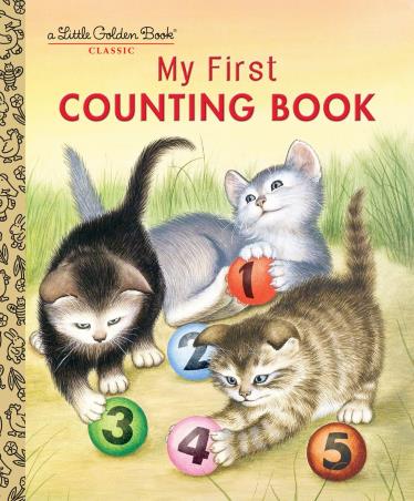 Book cover number 1 for My First Counting Book : A Little Golden Book Classic written by Lilian Moore published by Golden Books