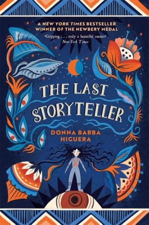 Book cover number 1 for The Last Storyteller written by Donna Barba Higuera published by Piccadilly Press