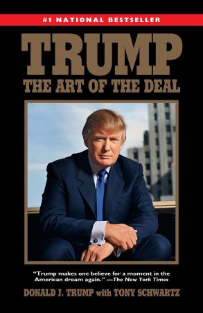 Book cover number 1 for Trump : The Art Of The Deal written by Donald J. Trump, Tony Schwartz published by Ballantine Books