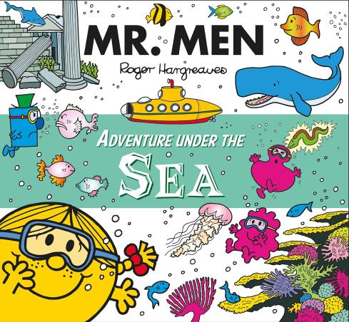 Book cover number 1 for Mr. Men Adventure Under The Sea written by Roger Hargreaves published by Egmont
