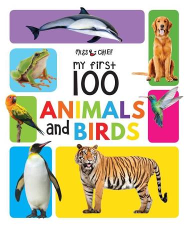 Book cover number 1 for My First 100 Animals And Birds written by NA published by Prakash Books