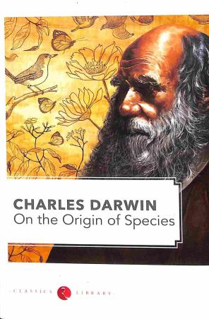 Book cover number 1 for On The Origin Of Species written by Charles Darwin published by Rupa Publications India