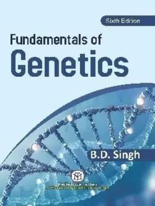 Book cover number 1 for Fundamentals Of Genetics written by B. D. Singh published by Medtech