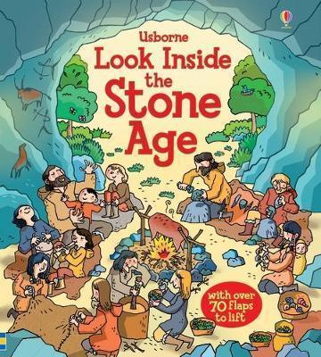 Book cover number 1 for Look Inside The Stone Age written by Abigail Wheatley, Stefano Tognetti published by Usborne