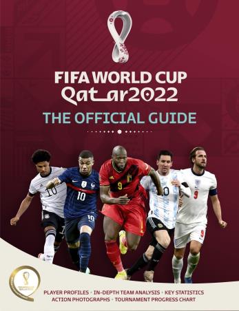 Book cover number 1 for FIFA World Cup Qatar 2022 : The Official Guide written by Keir Radnedge published by Welbeck Publishing Group