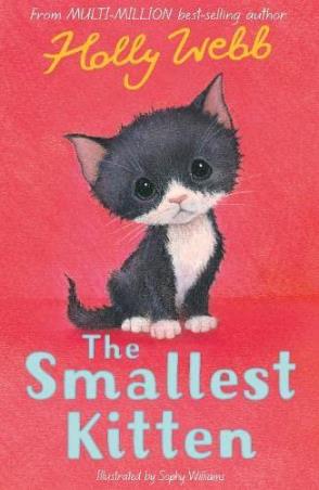 Book cover number 1 for The Smallest Kitten written by Holly Webb published by Stripes Publishing
