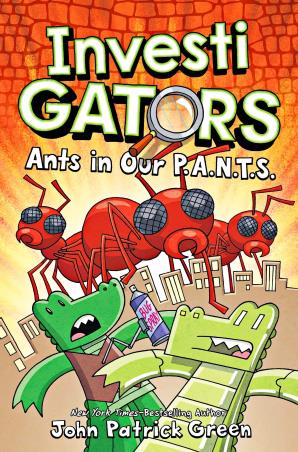 Book cover number 1 for Investi Gators : Ants In Our P.A.N.T.S. written by John Patrick Green published by Pan Macmillan