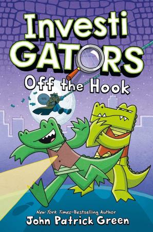 Book cover number 1 for Investi Gators : Off The Hook written by John Patrick Green published by Pan Macmillan