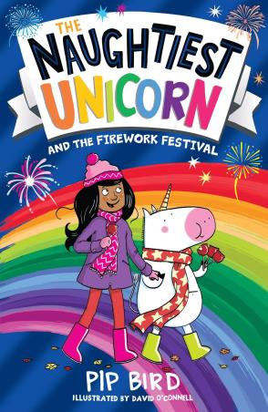 Book cover number 1 for The Naughtiest Unicorn written by Pip Bird published by Farshore