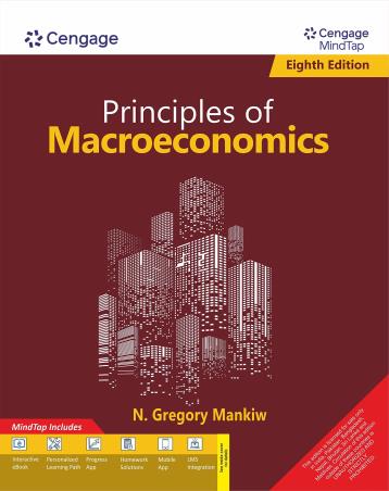 Book cover number 1 for Principles Of Macroeconomics written by N. Gregory Mankiw published by Cengage Learning India Private Limited
