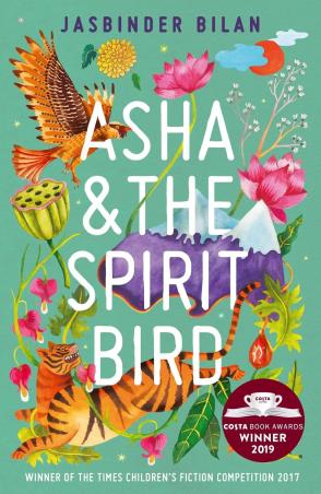 Book cover number 1 for Asha & The Spirit Bird written by Jasbinder Bilan published by Chicken House